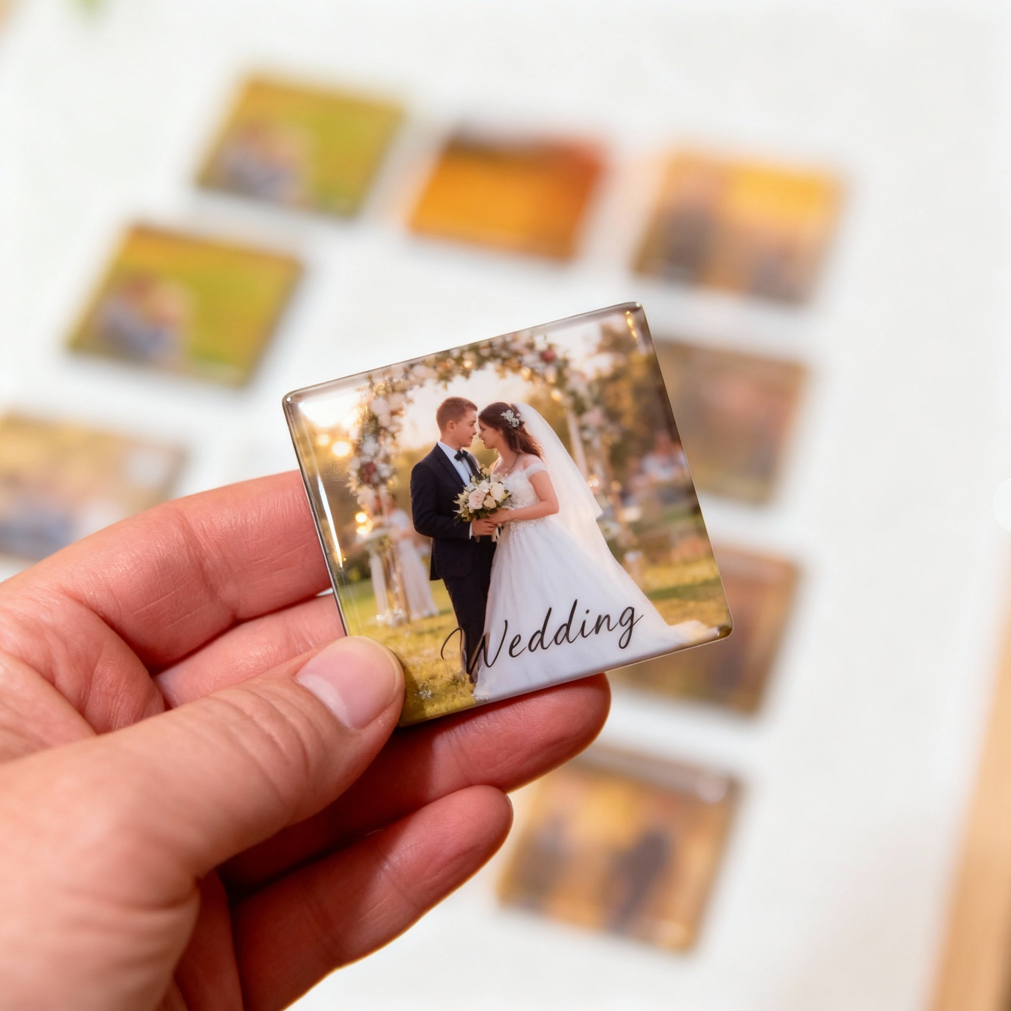 Custom Photo Magnets (5 Magnet Set)