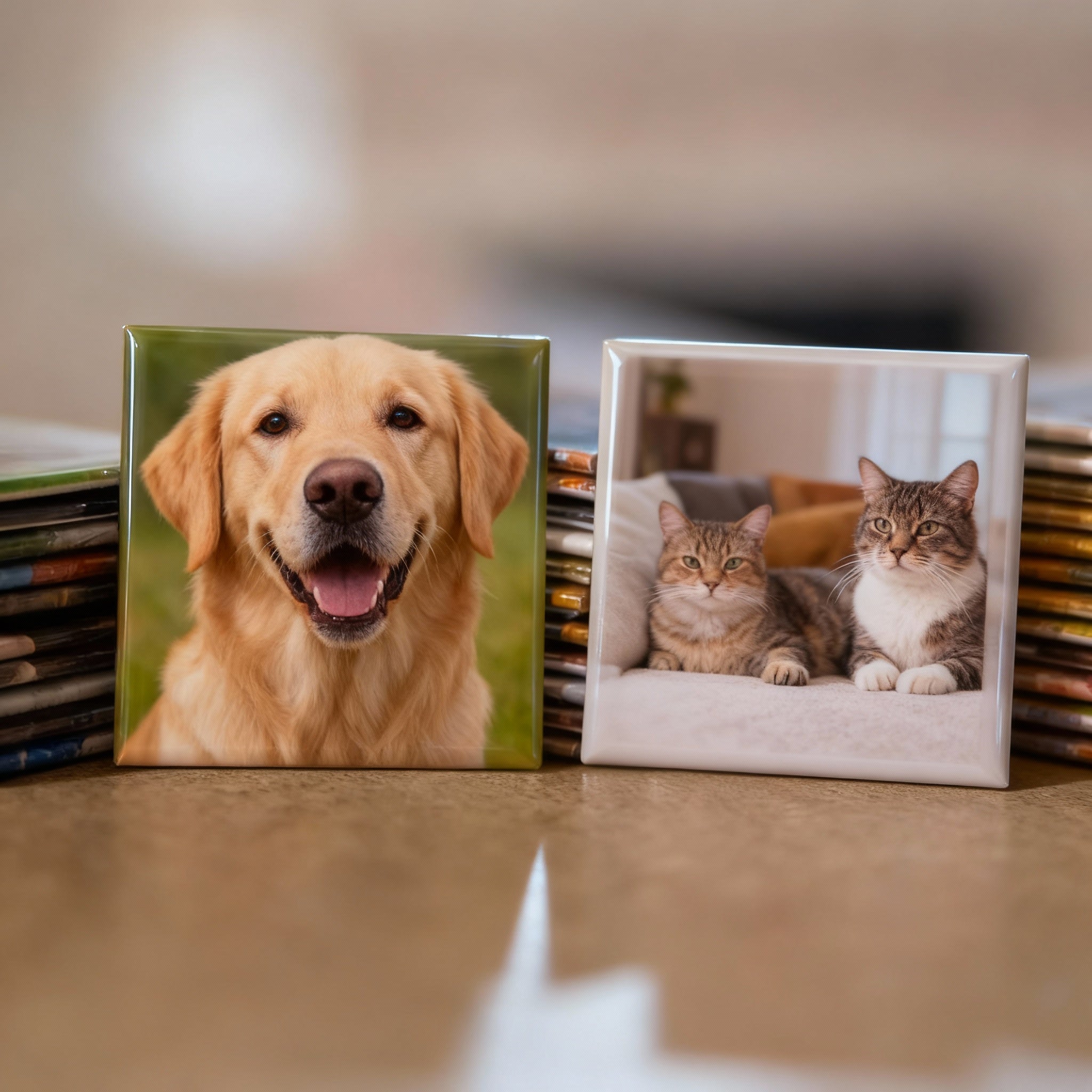 Custom Photo Magnets (5 Magnet Set)